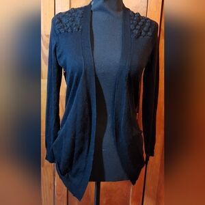 IRIS open-front cardigan